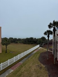 View from our balcony