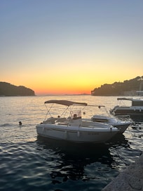 Ridiculous views of the Croatian sunset.