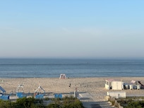 View from our private balcony
