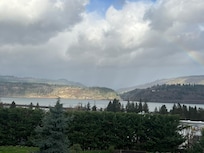 View from the back porch.