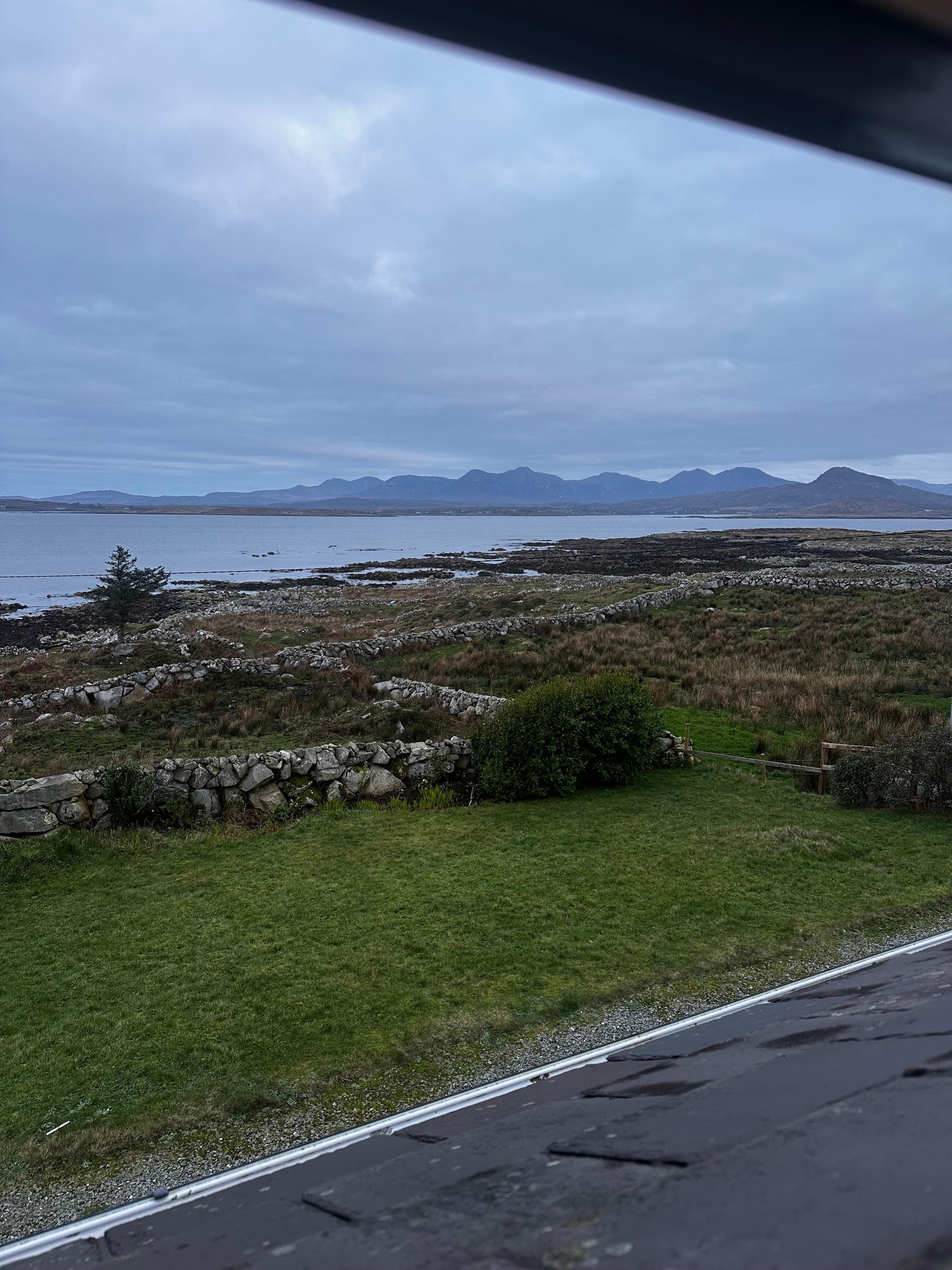 View from upstairs bedroom