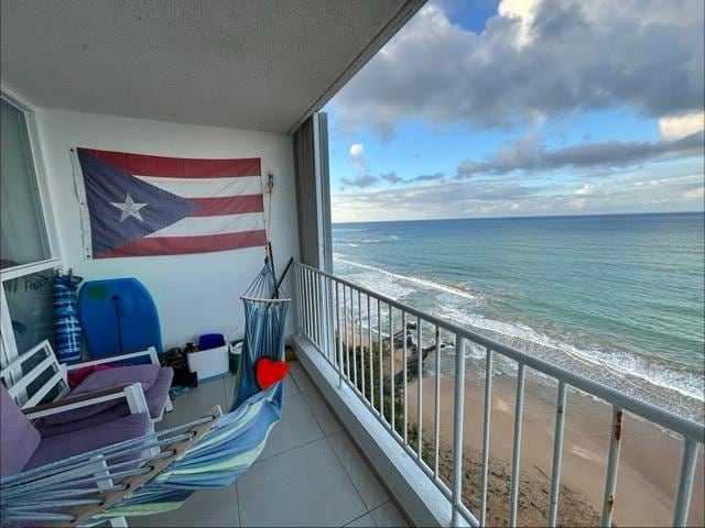 The balcony is so amazing.