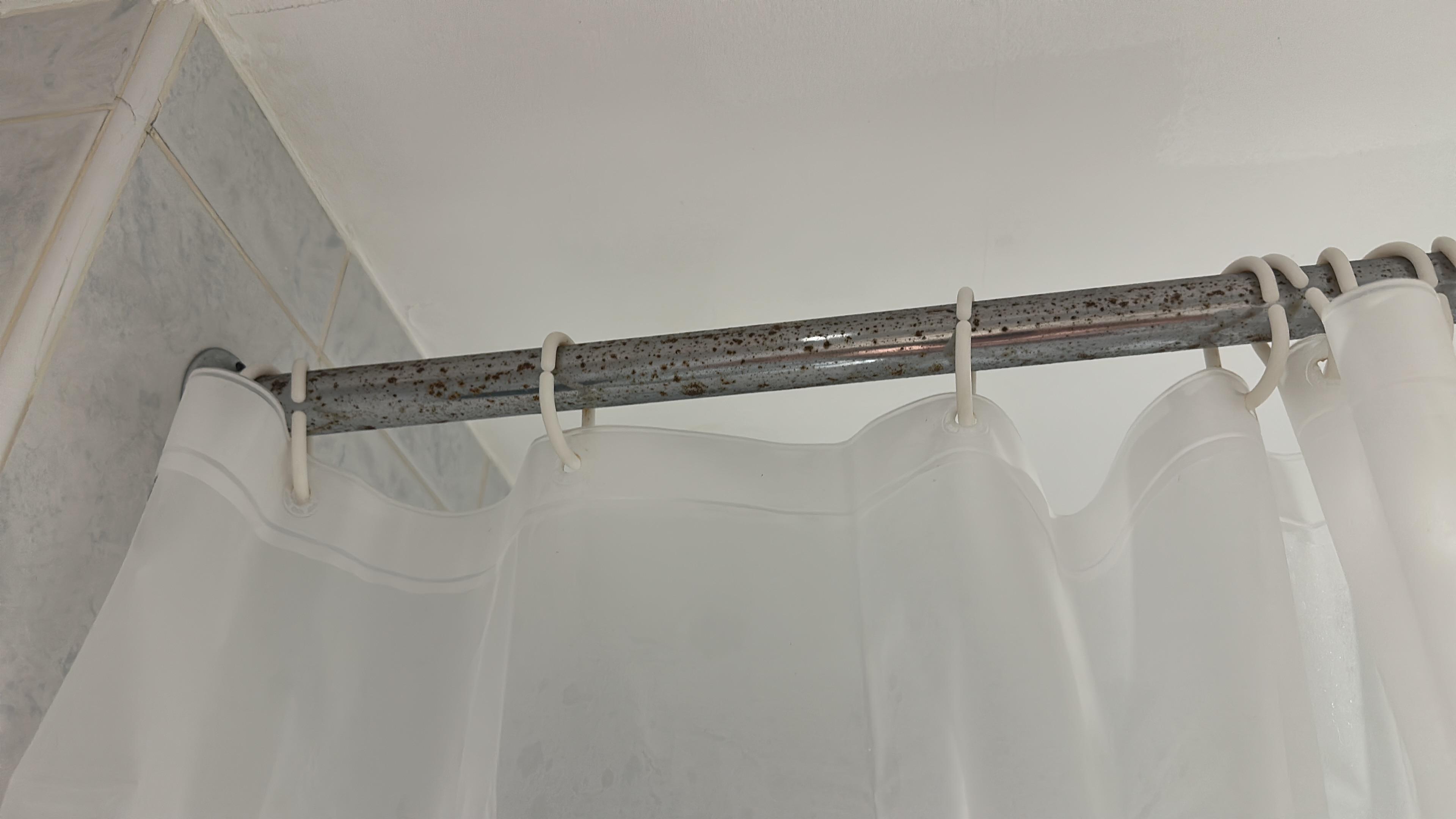 Rust in bathroom