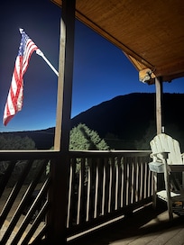 The front porch is a peaceful escape!