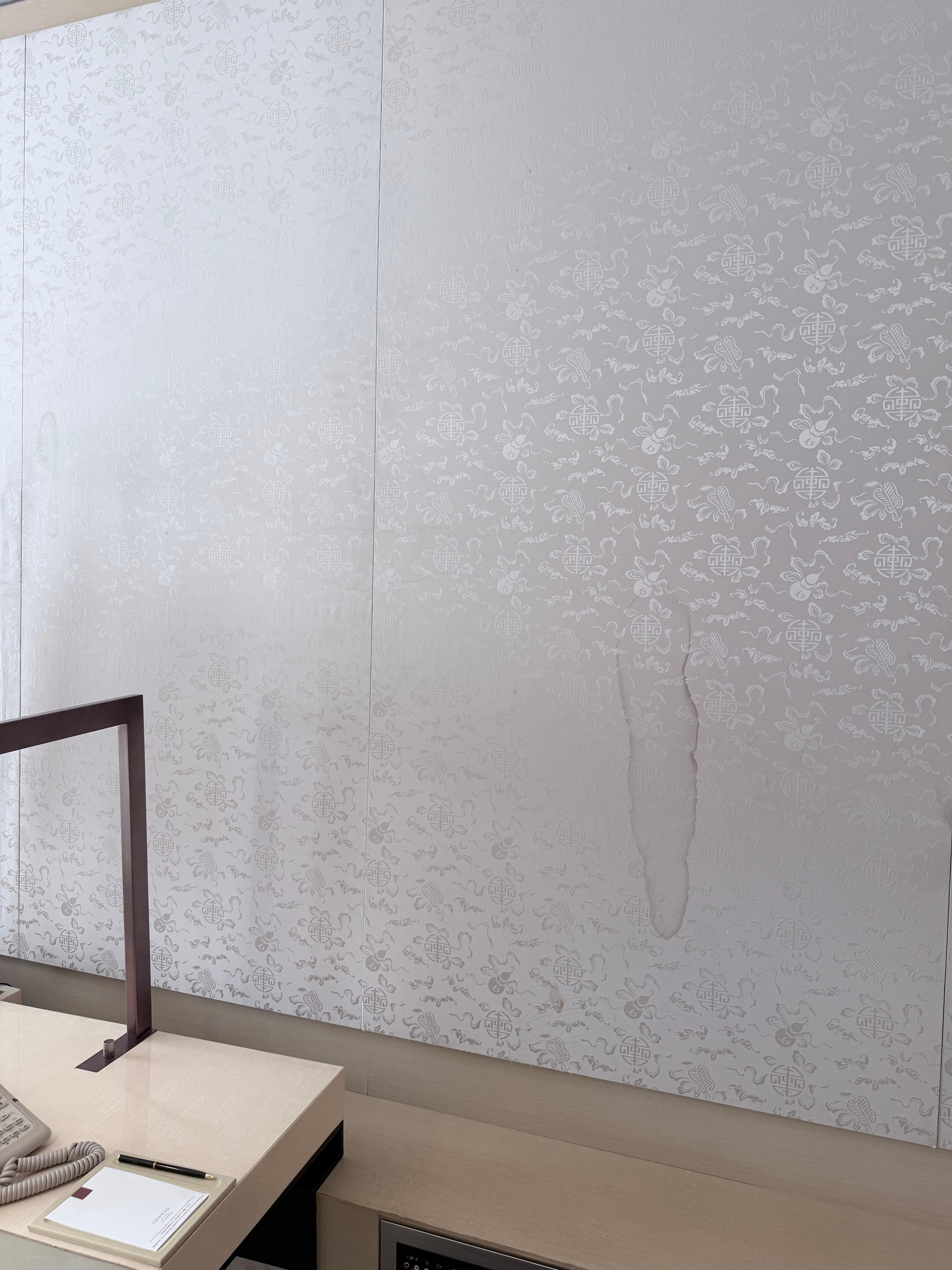 Huge stain on the wall 