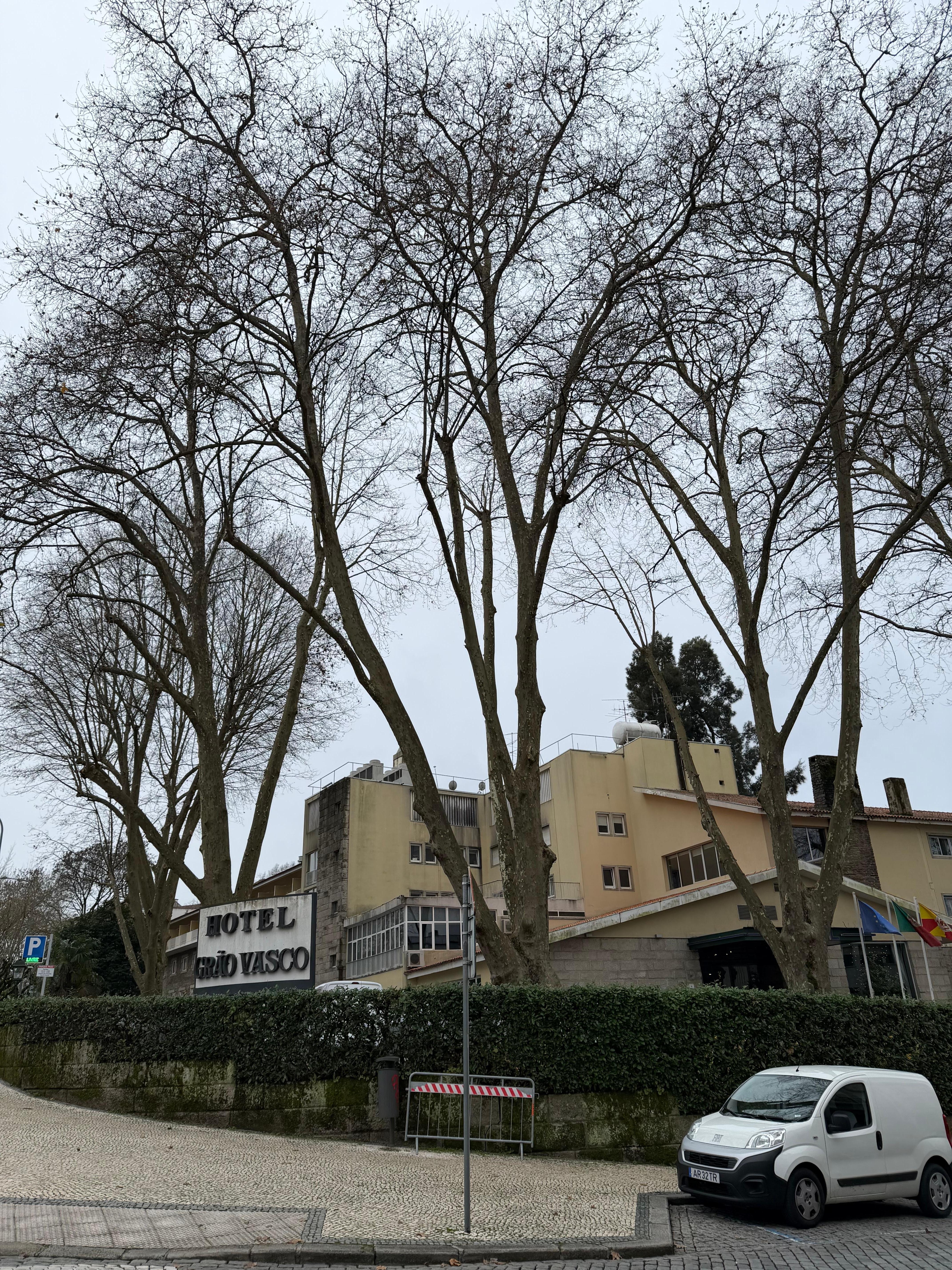 Vista externa do hotel