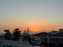 Sunset view from rooftop