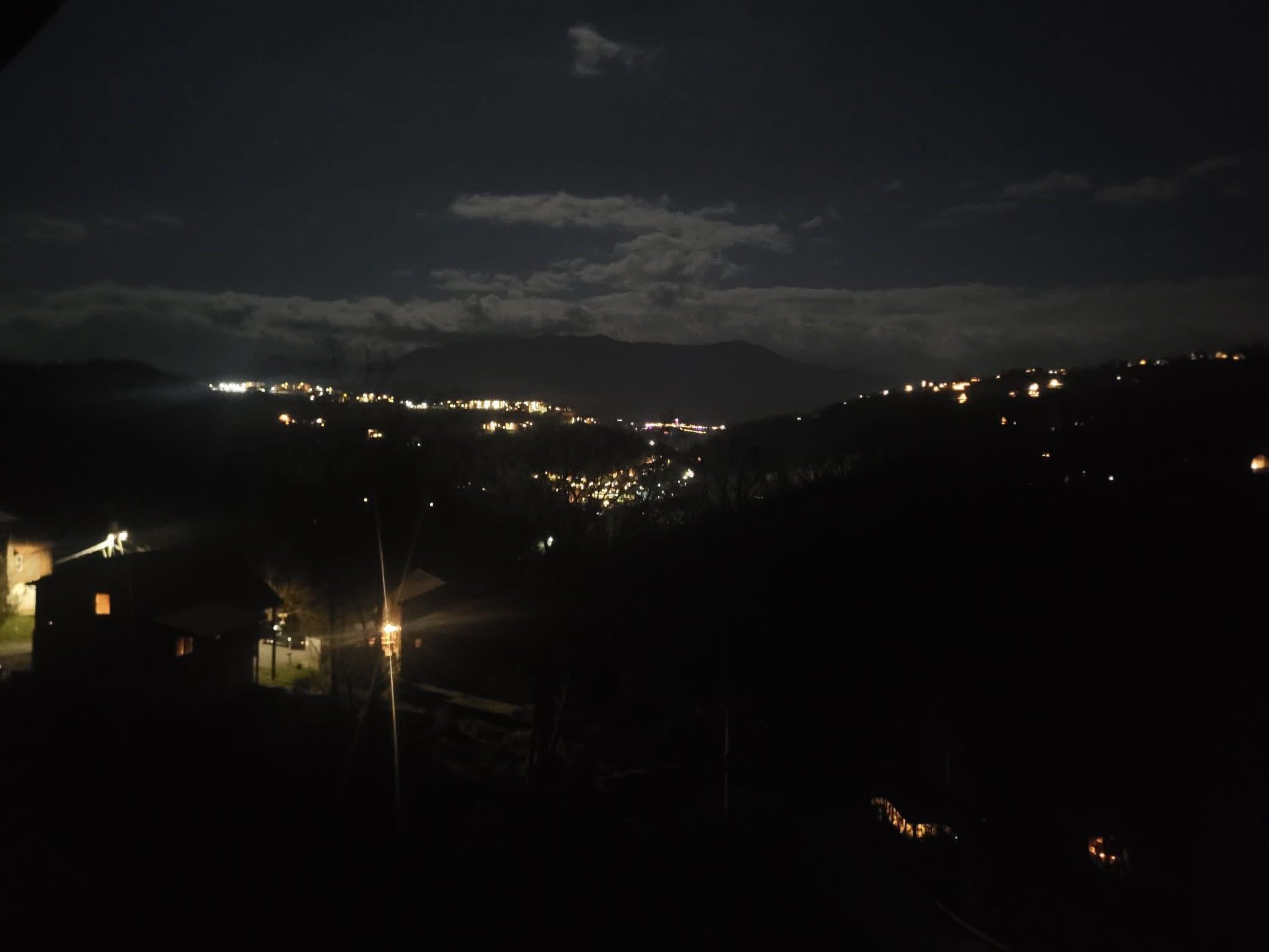 Views from the deck at night. So relaxing.