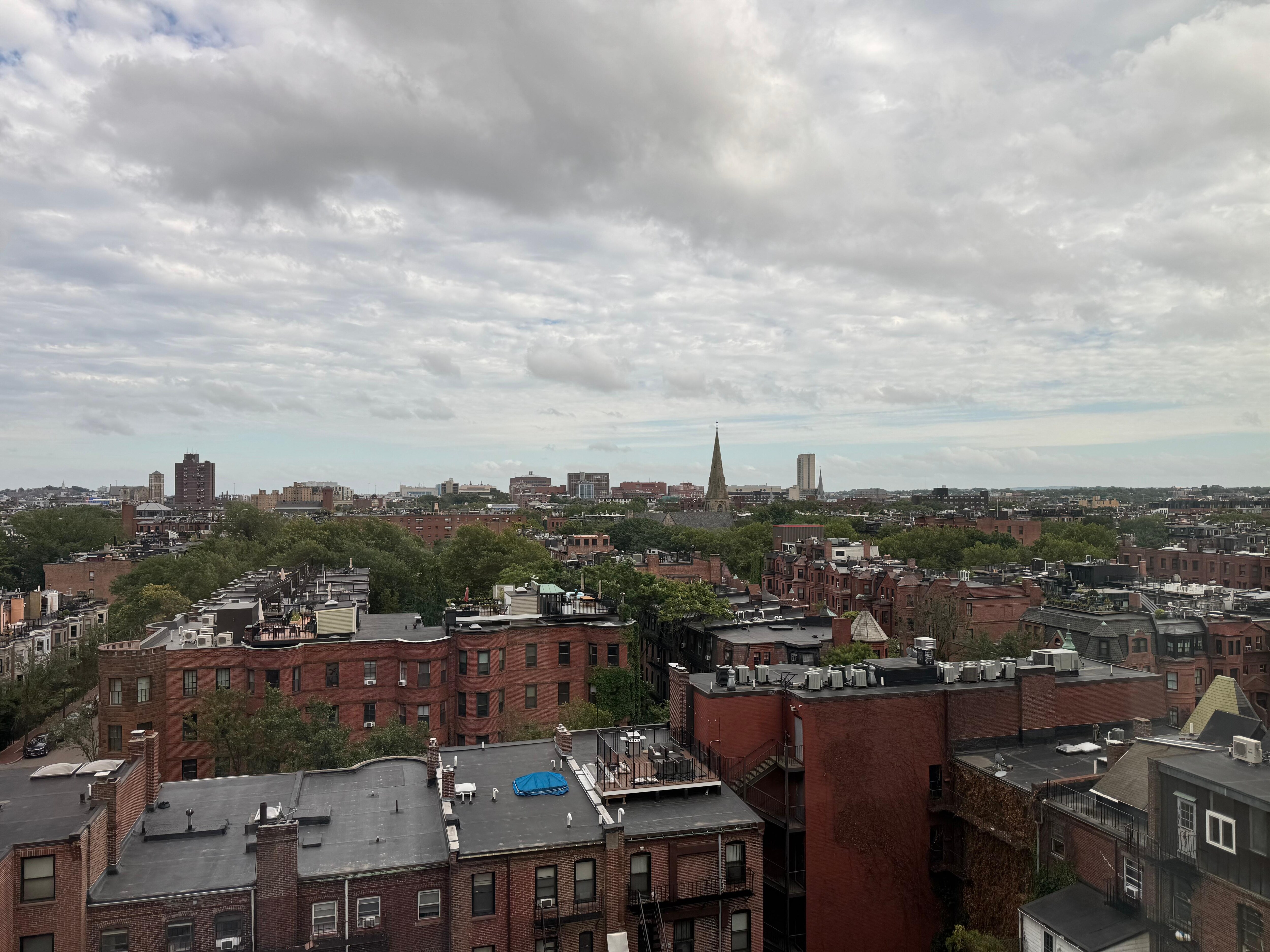View from 9th floor room