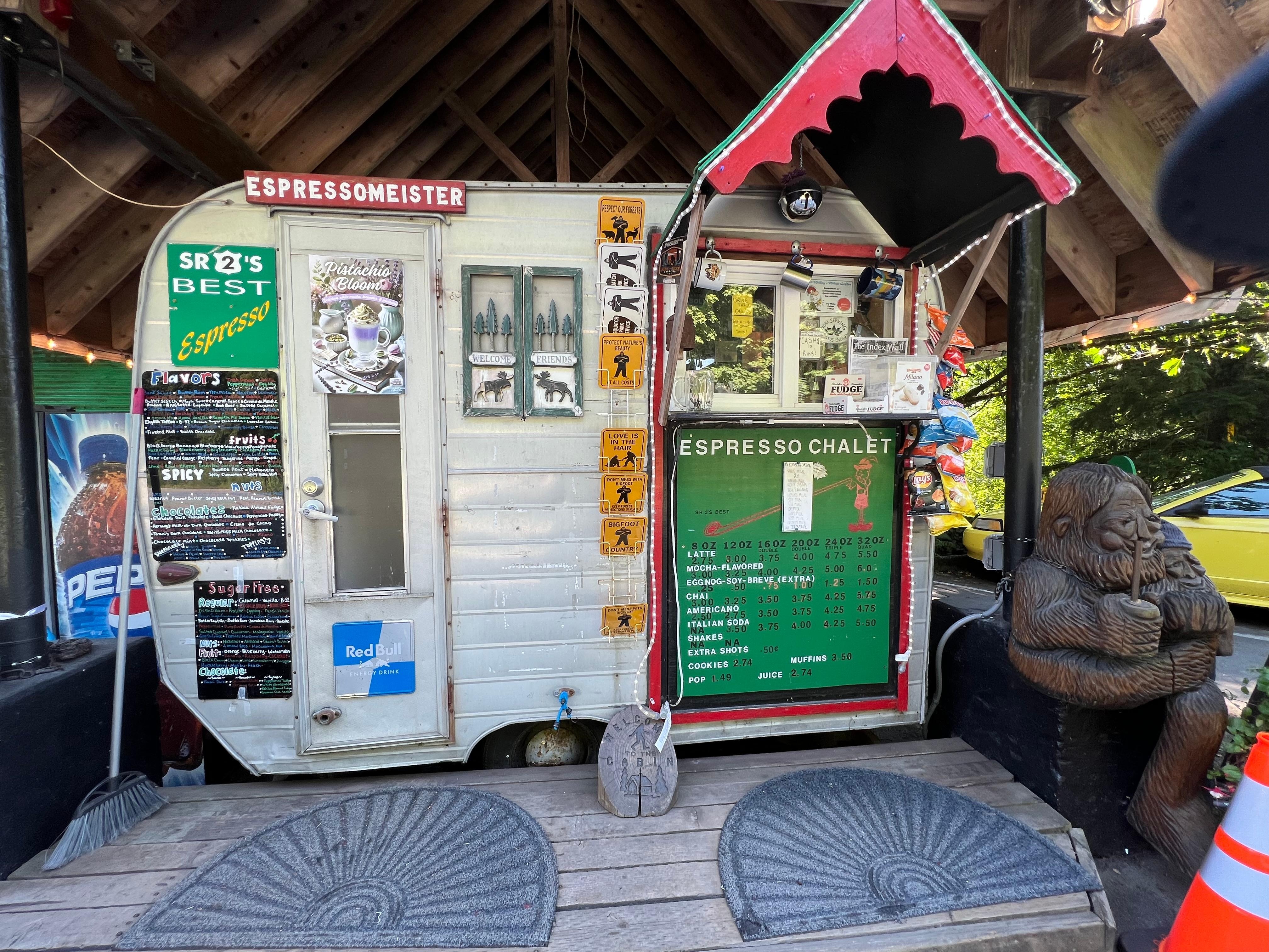 Must have coffee! Go during the week, easier to find parking. 