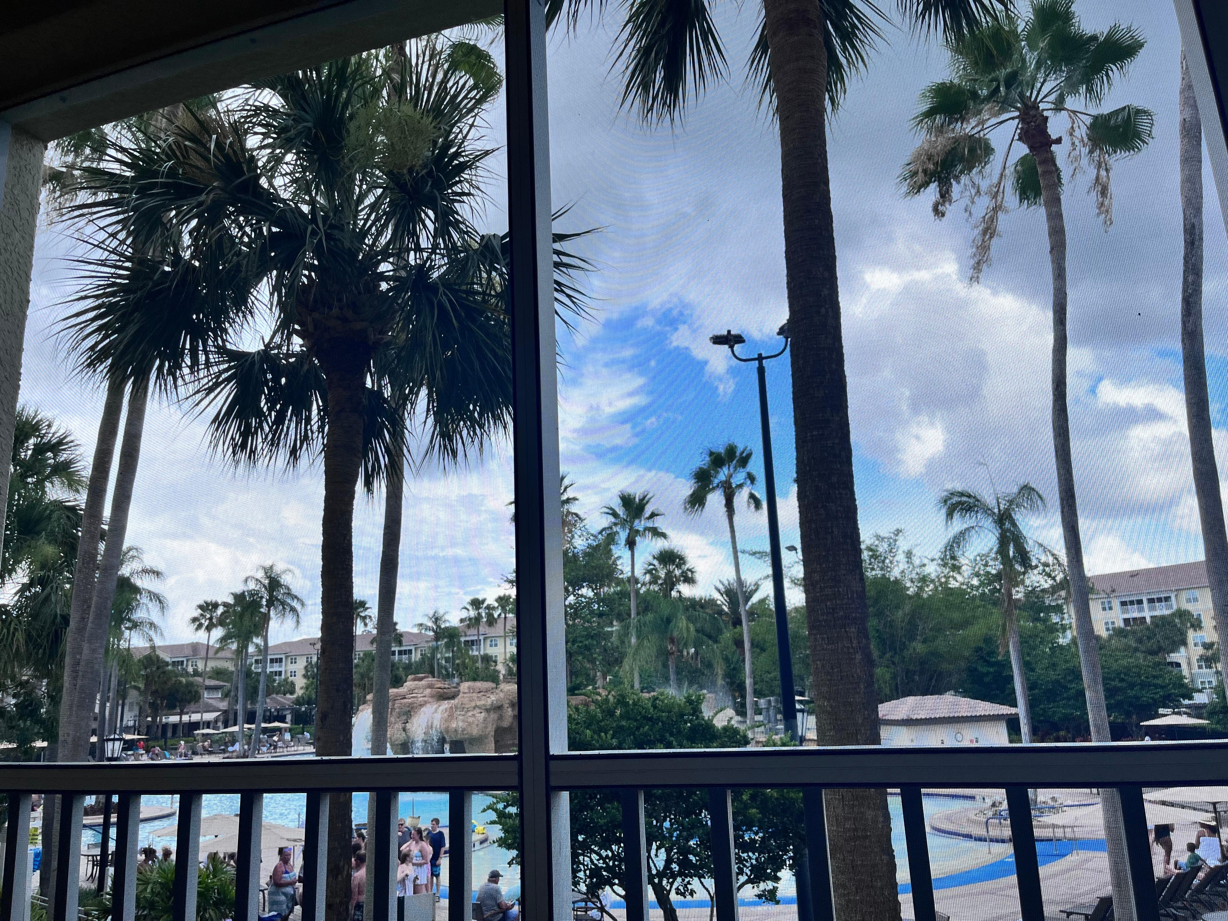 Our balcony