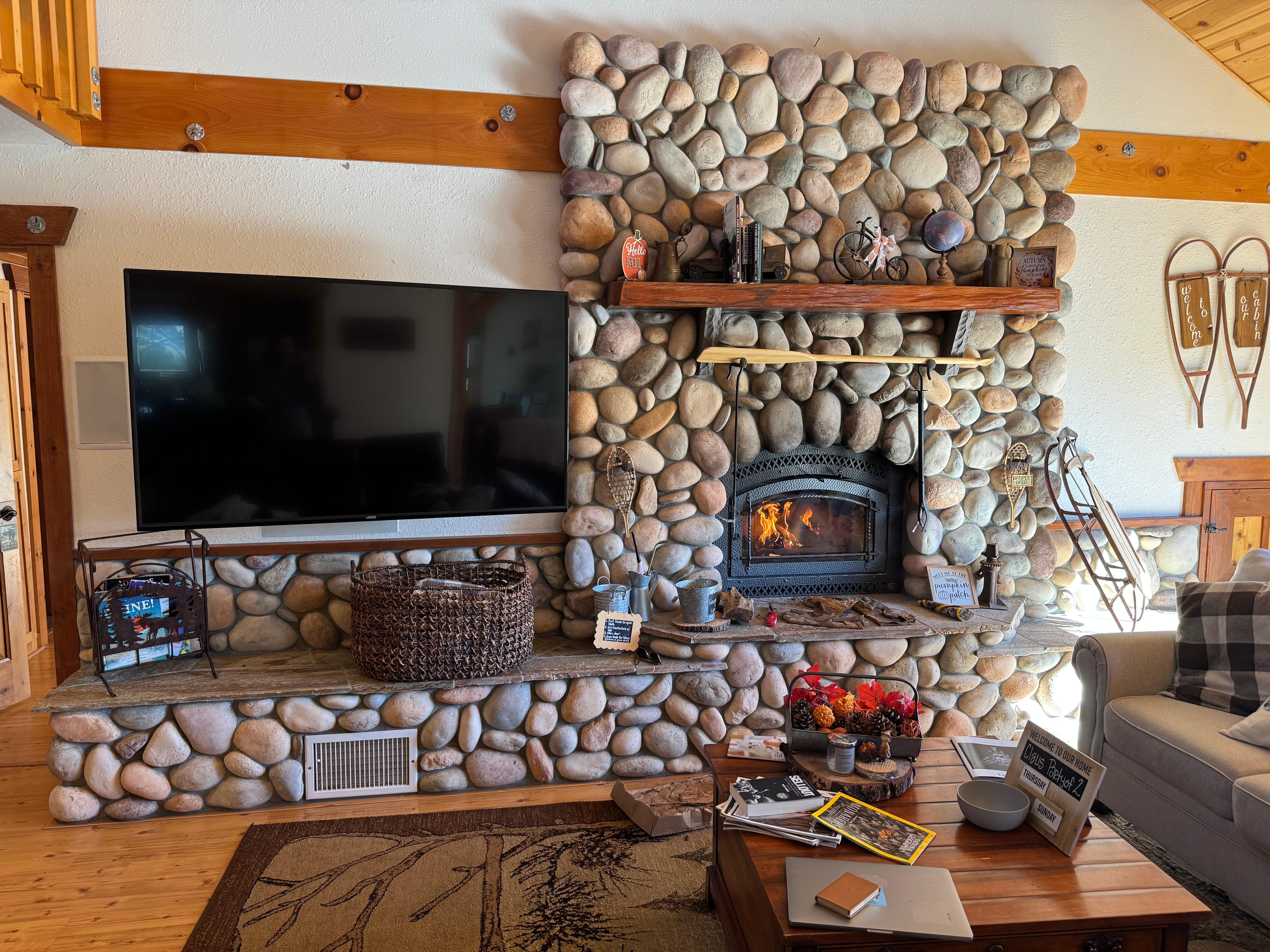 Plenty of firewood to keep the house cozy!