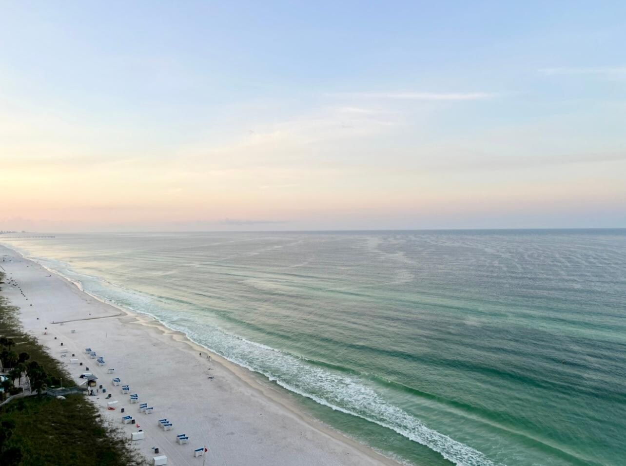 Breathtaking view from balcony