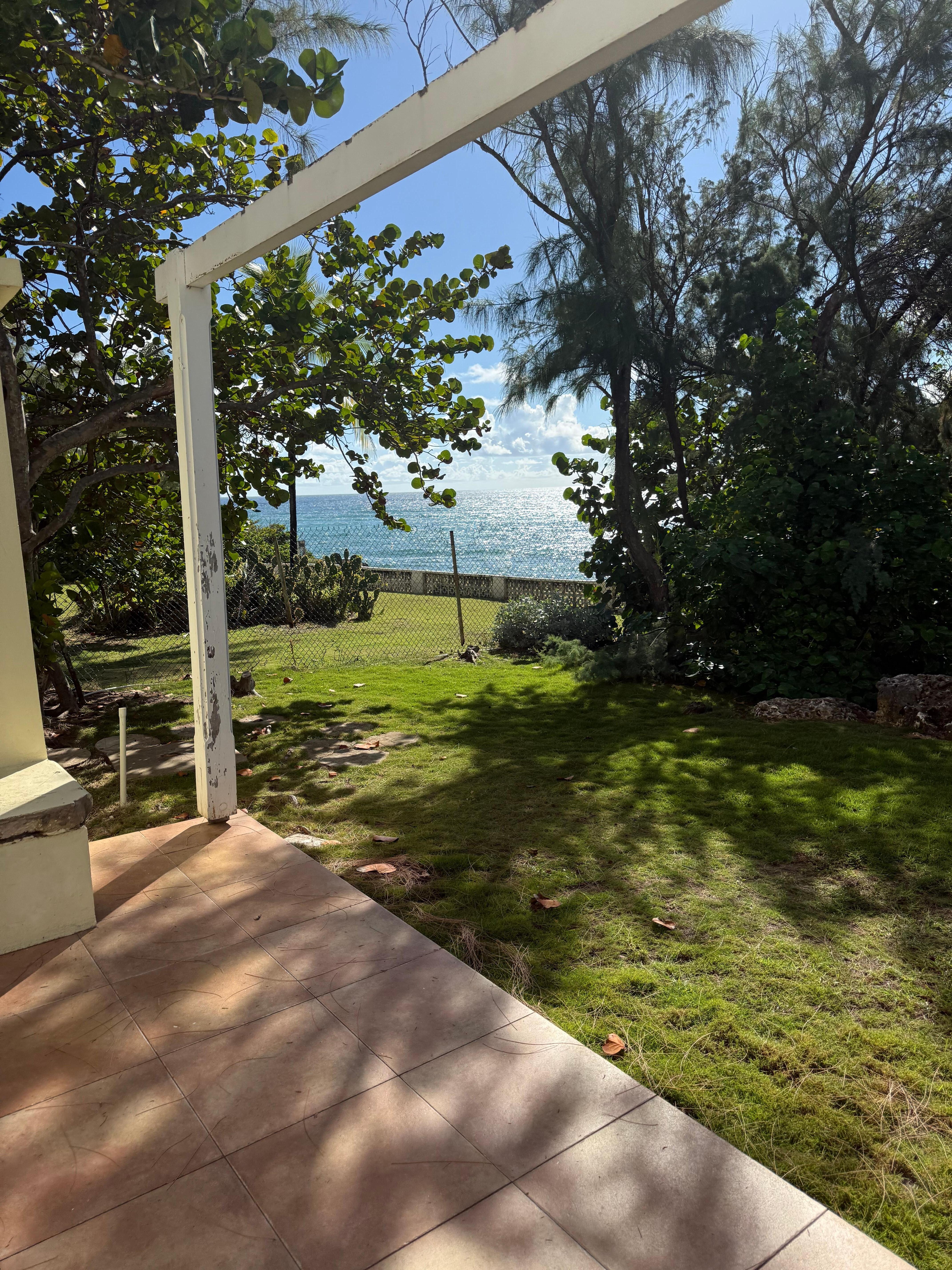 View from deck off the master.