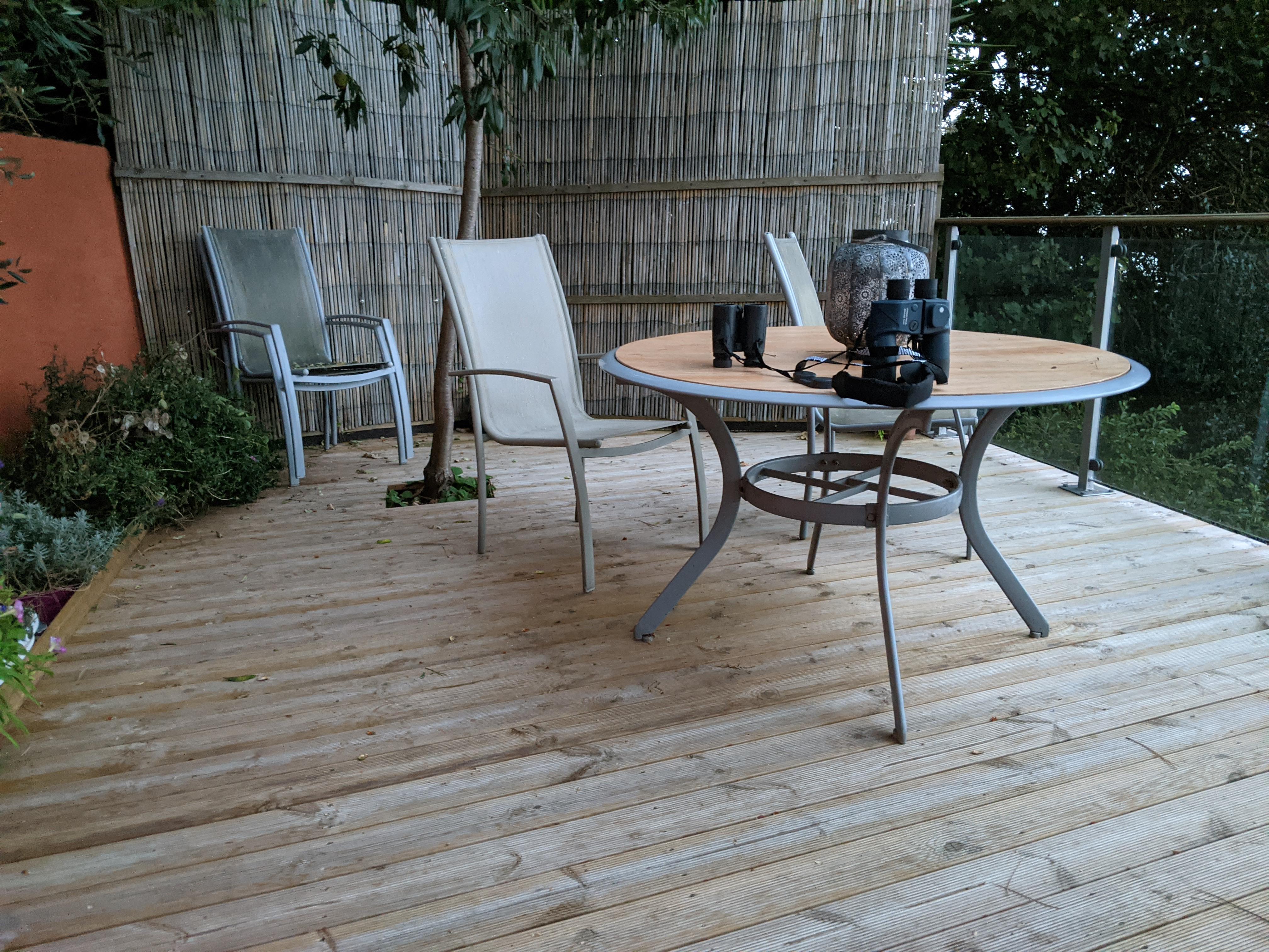 Decking area