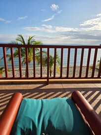 View from second floor balcony