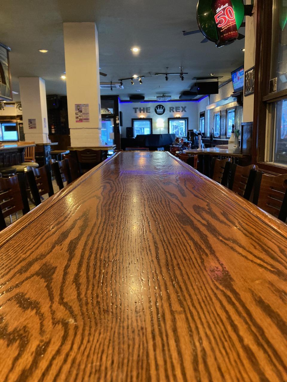 The bar