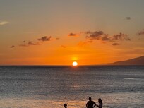 Different, mind blowing sunset every night from the lanai.