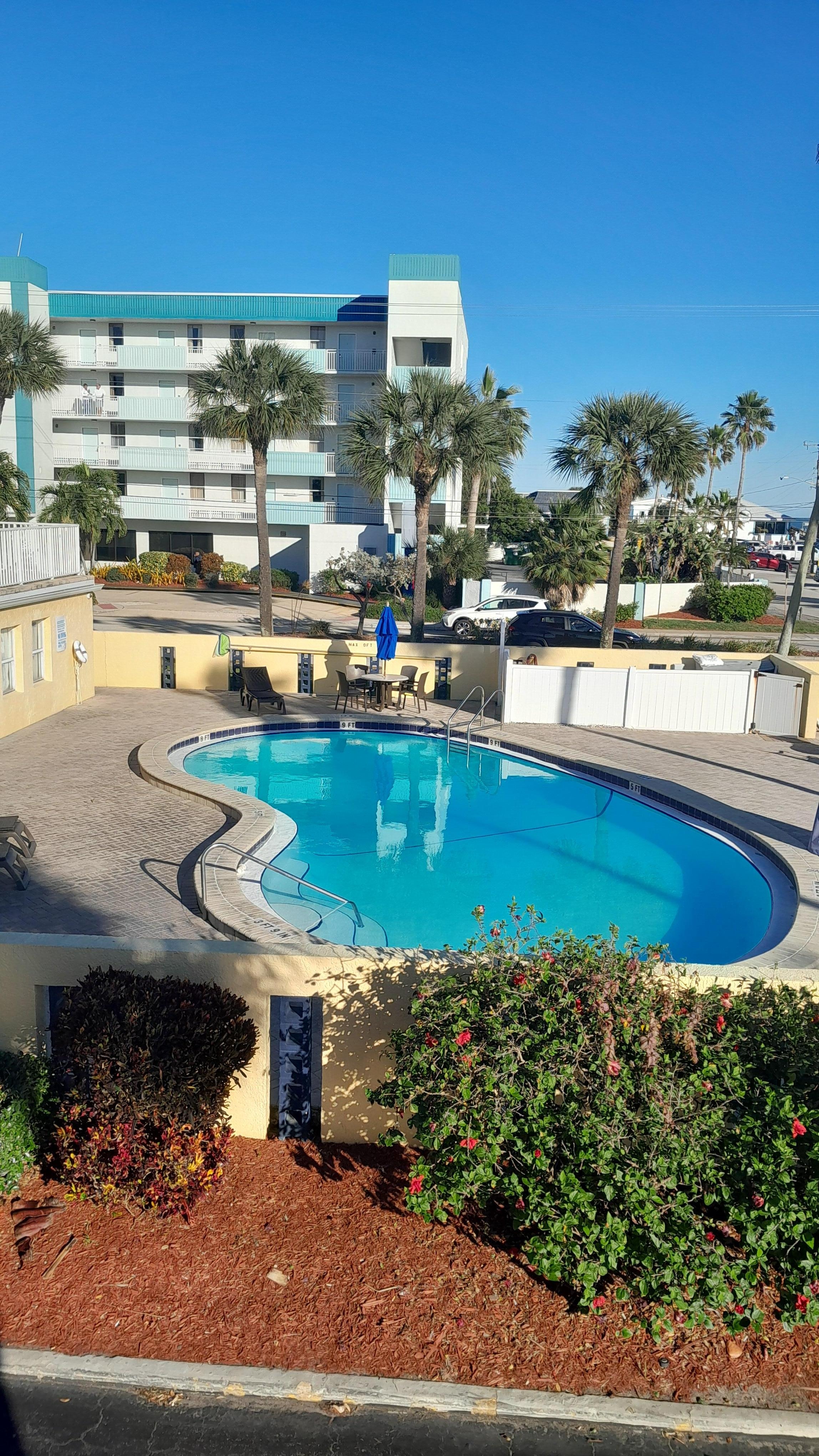 View from second floor 