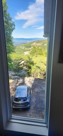 View from one of the kitchen window