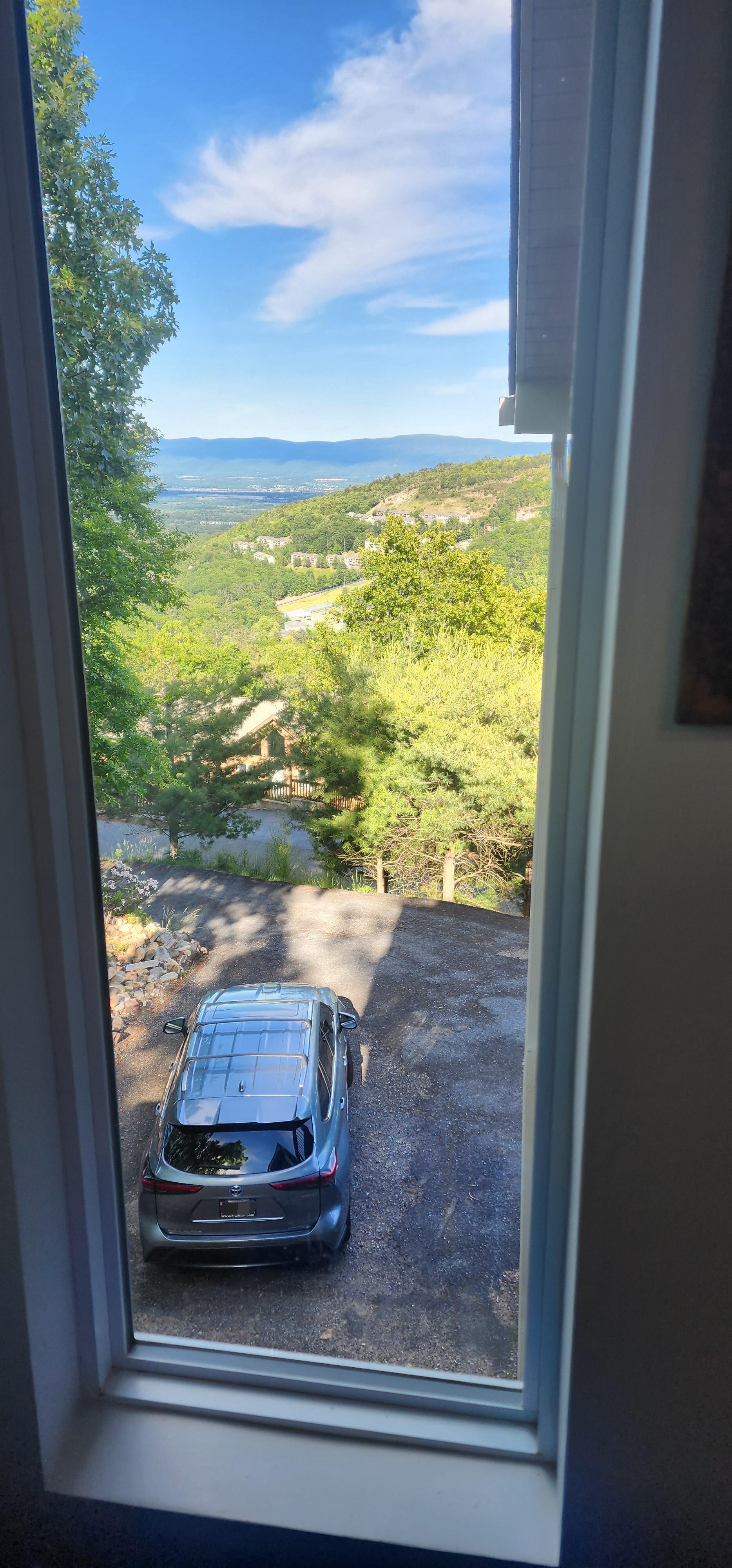 View from one of the kitchen window