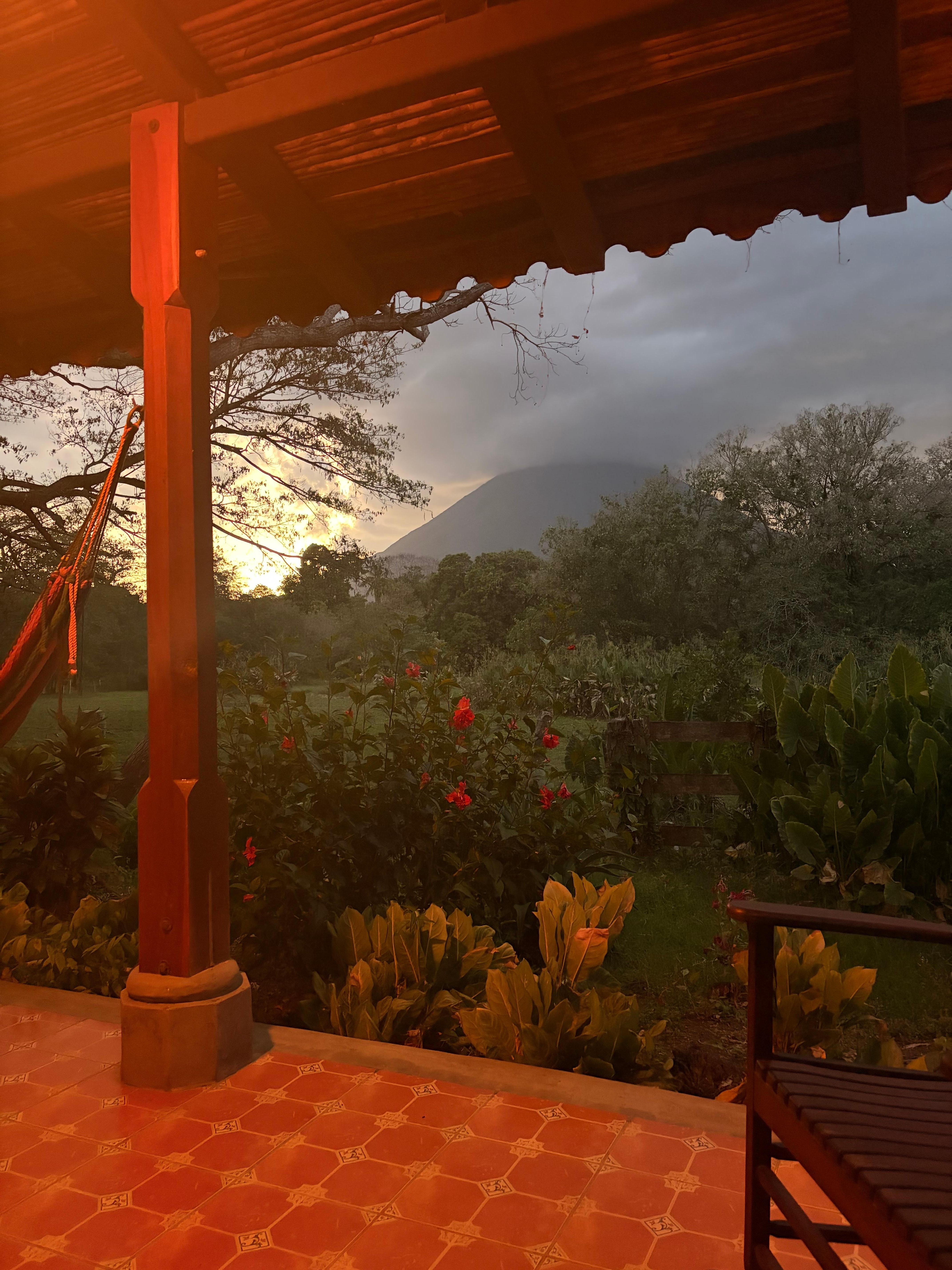 View from our back patio 