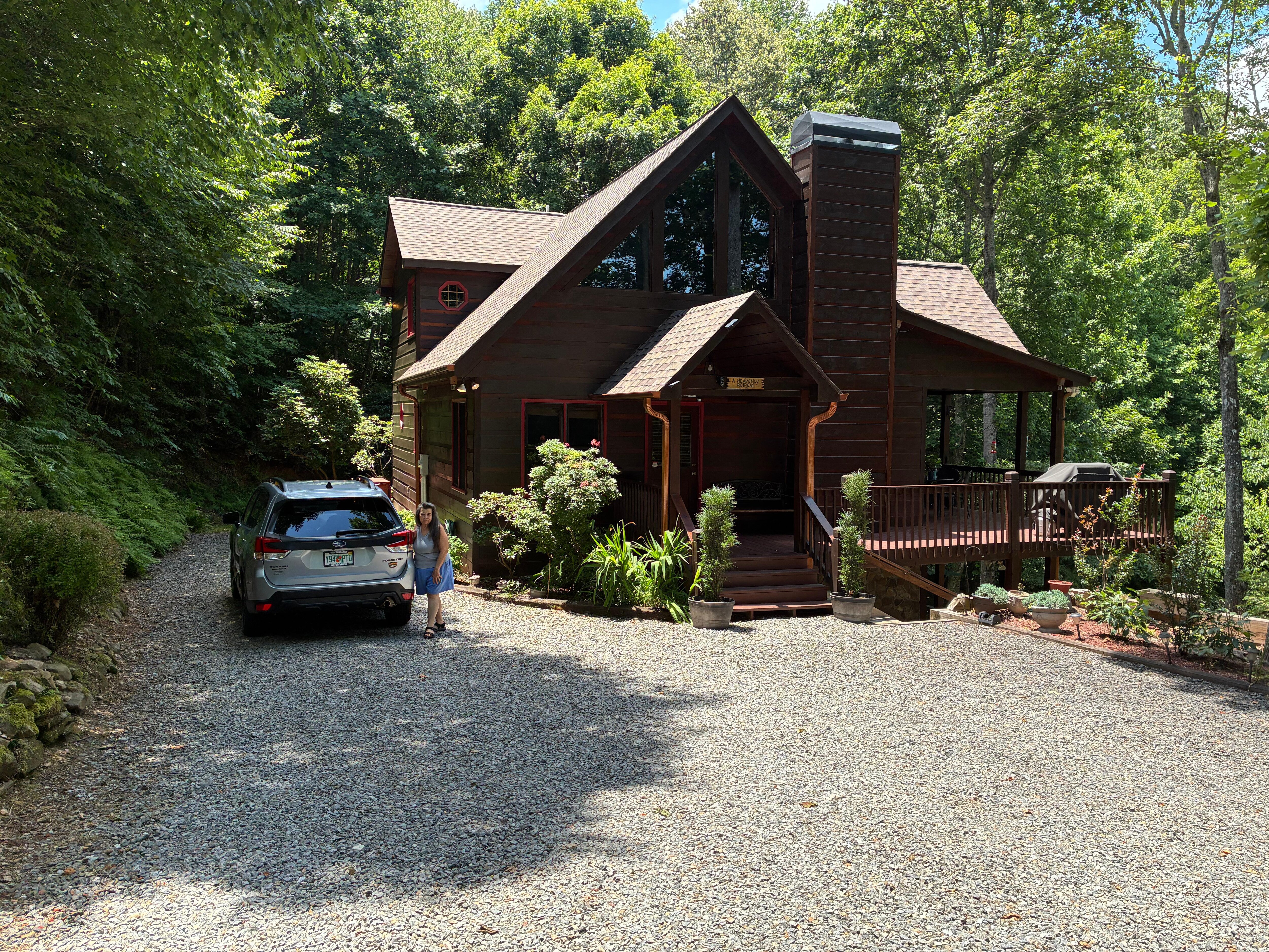 Outside of house & driveway