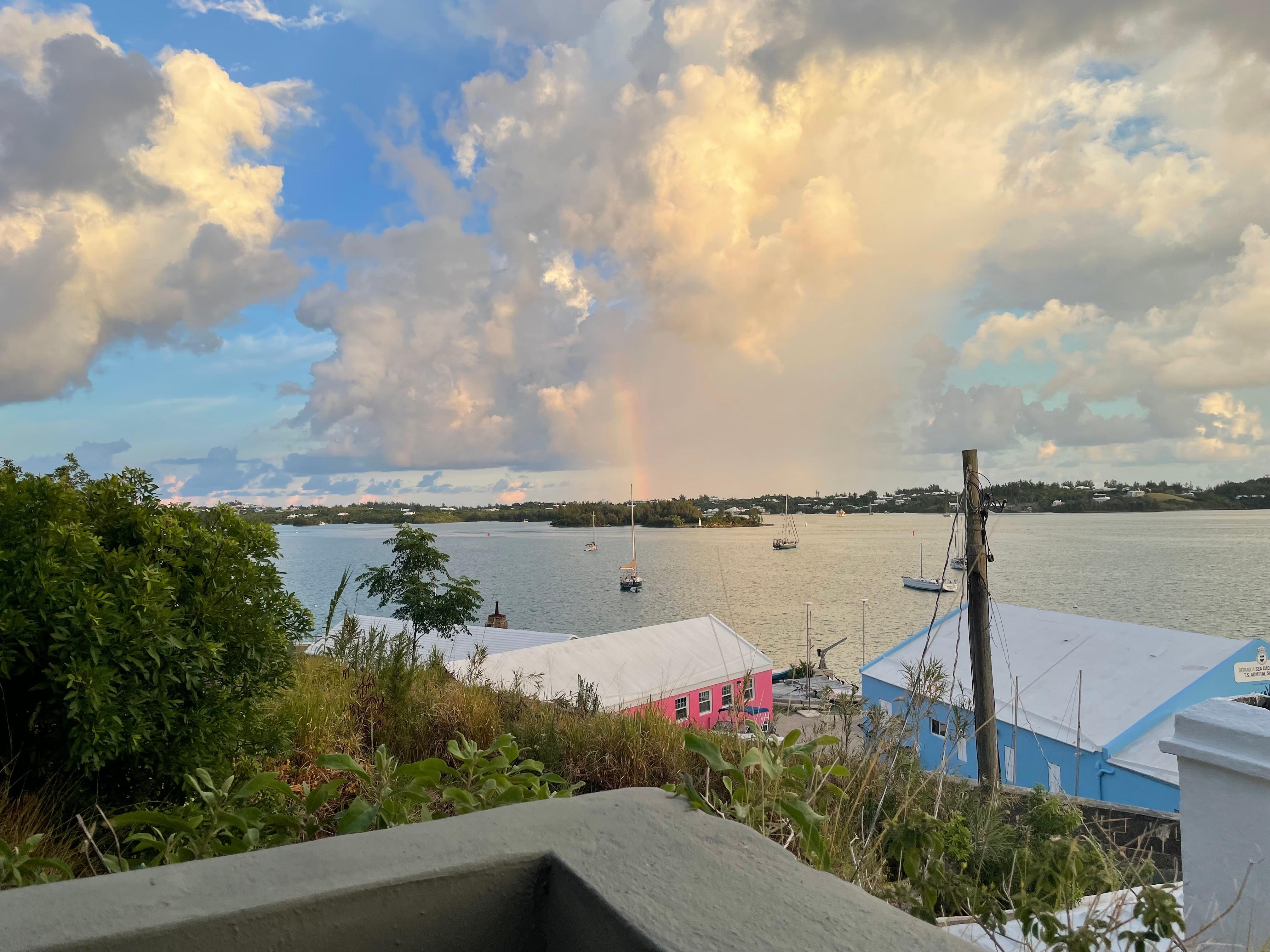 Harbor rainbow