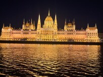 Parliament at night