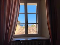 vista dalla finestra della sala da pranzo
