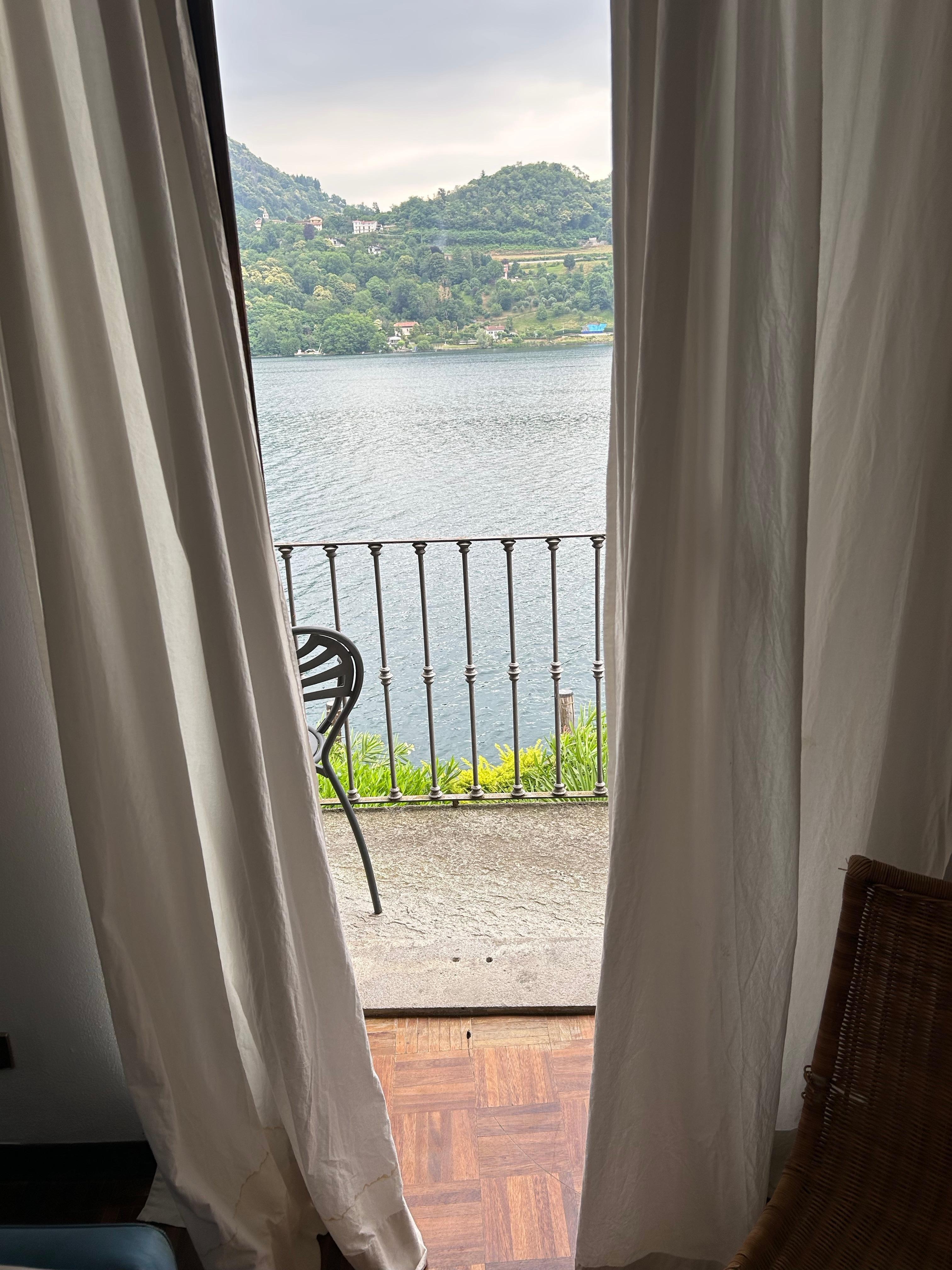 View from bedroom window