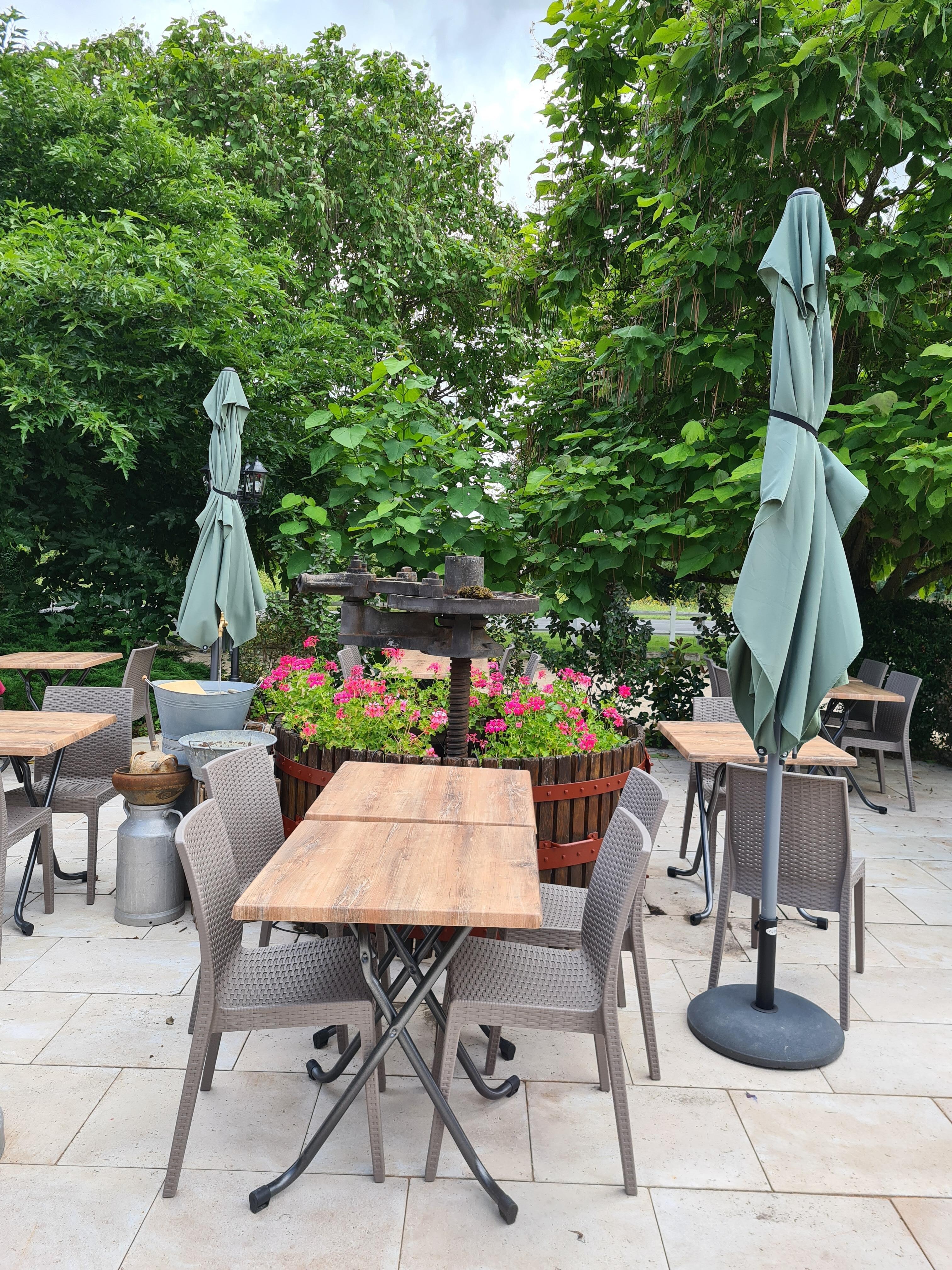 La terrasse du restaurant