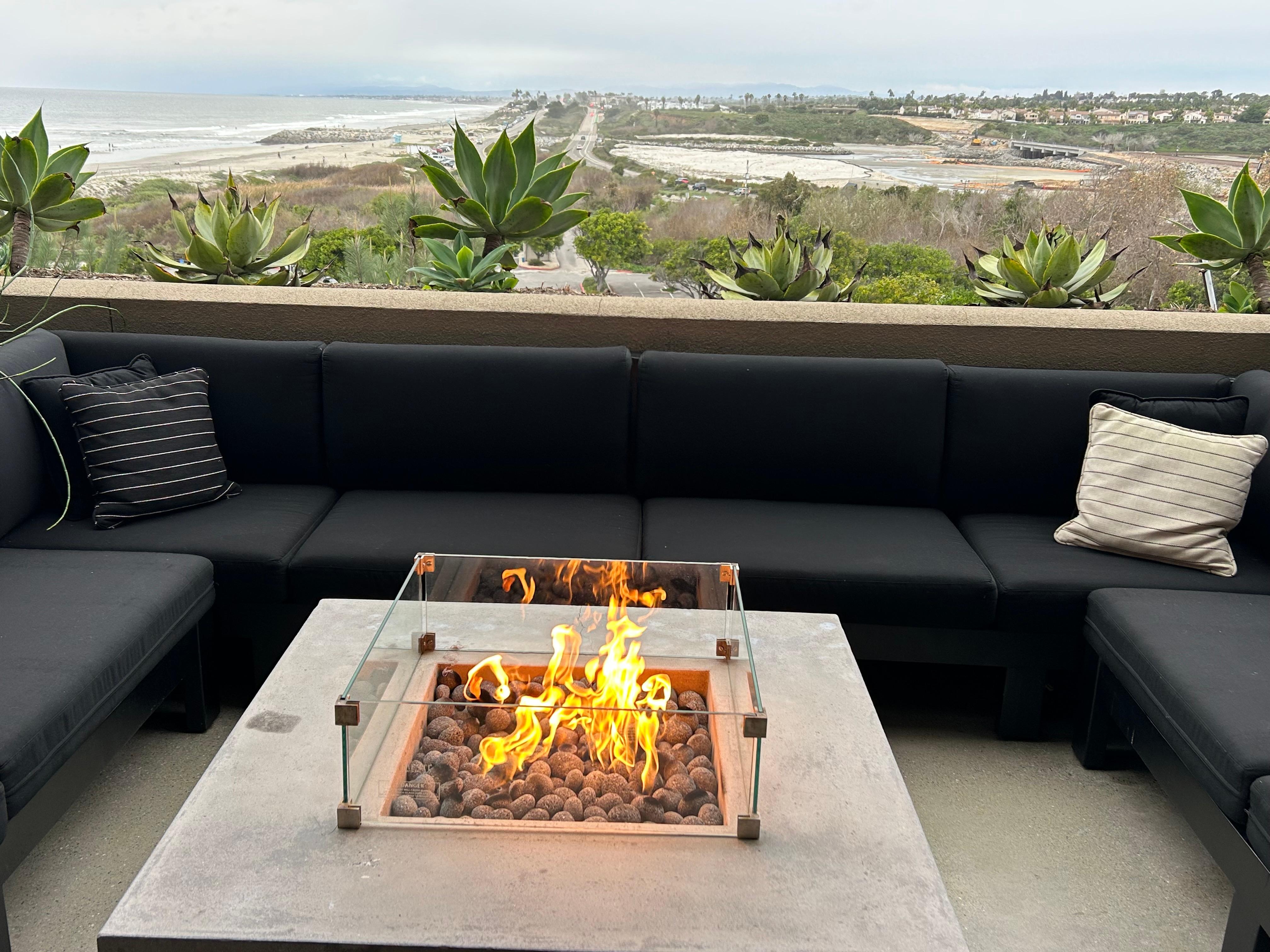 Patio with fire pit