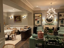 View of sitting and breakfast area