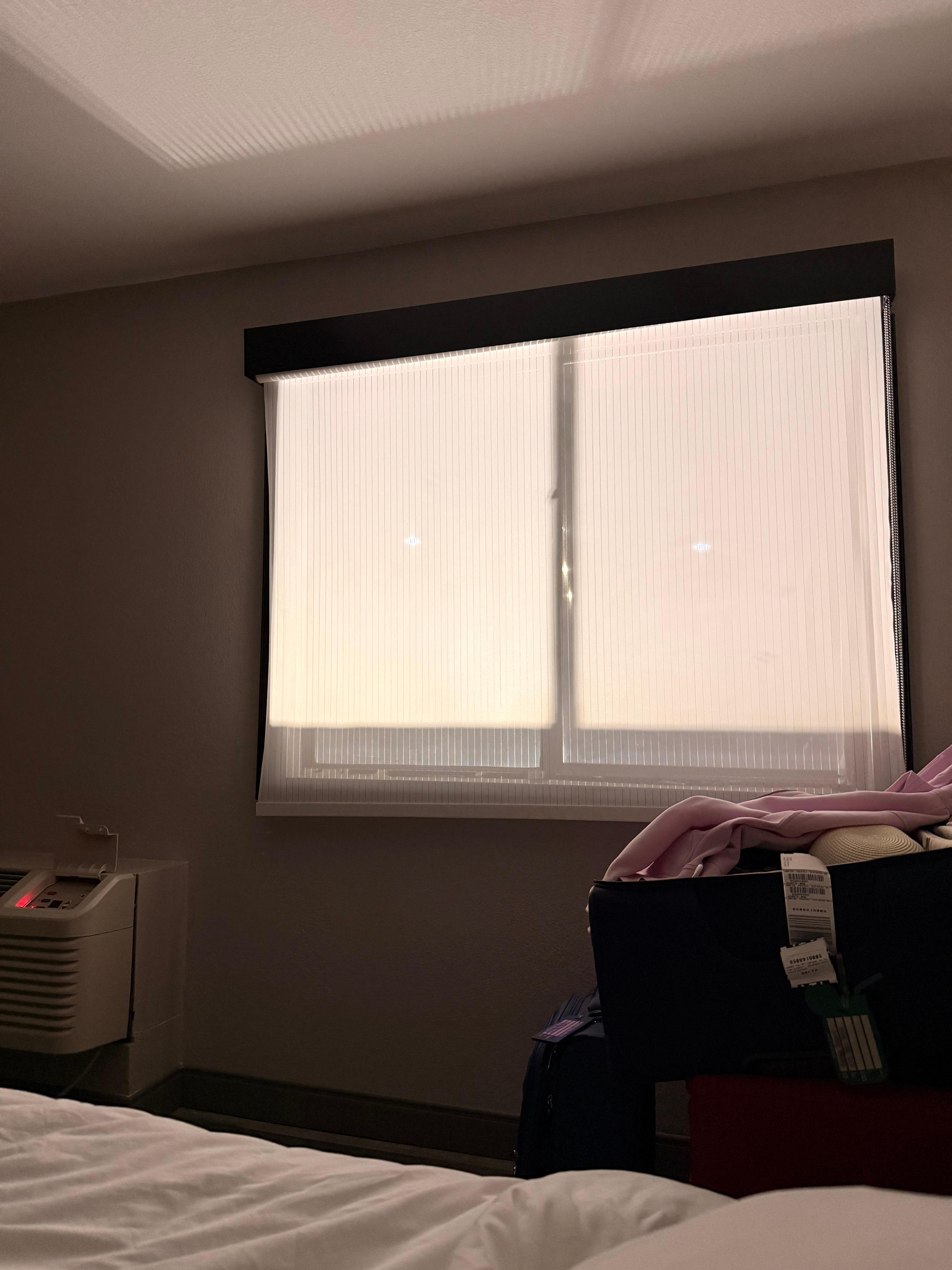 This was taken at midnight to show how bright the outdoor lights are 