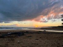 Sunrise from the beach