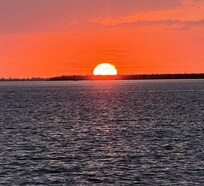Sunset from Tarpon Bay Marina