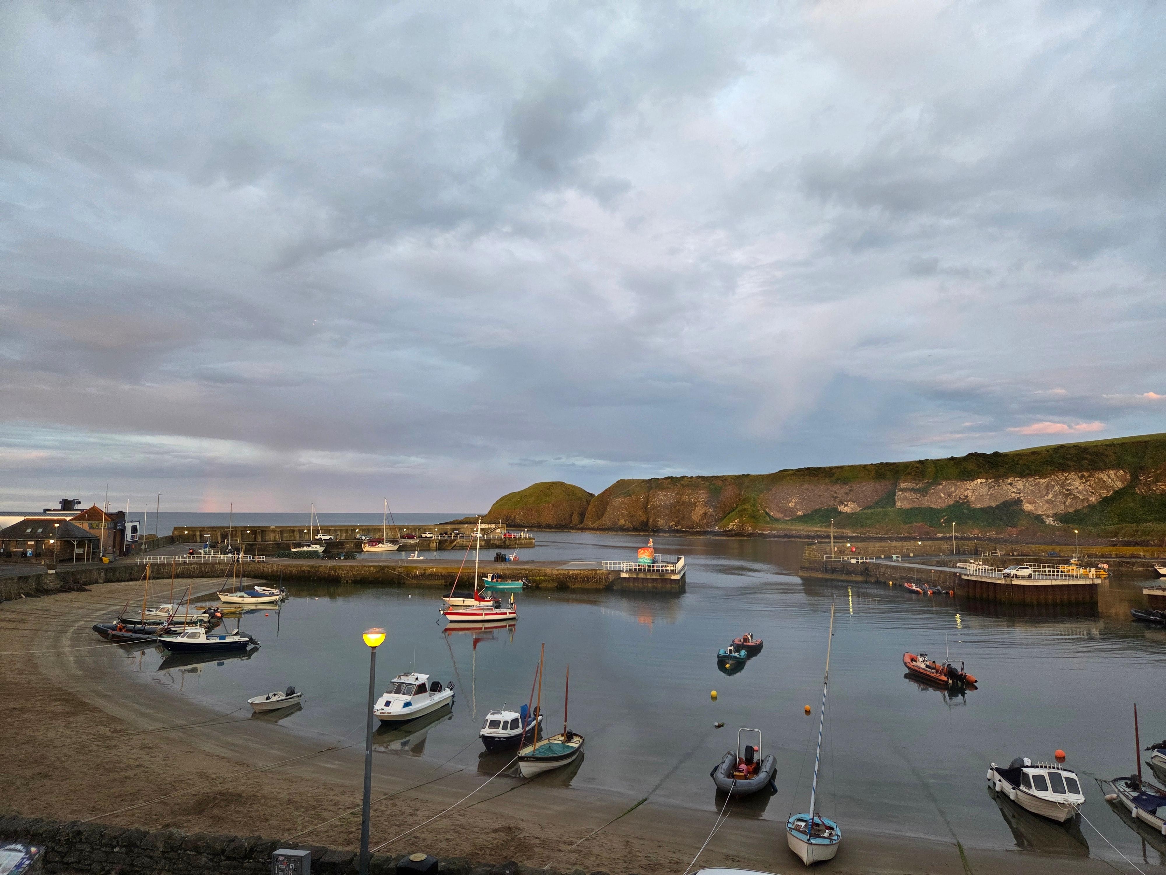 View from the harbour view room