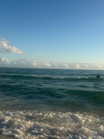 Water was clear and beautiful!