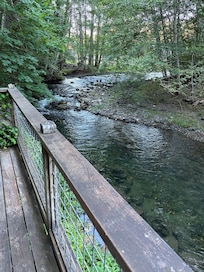 The view from the deck was delightful!