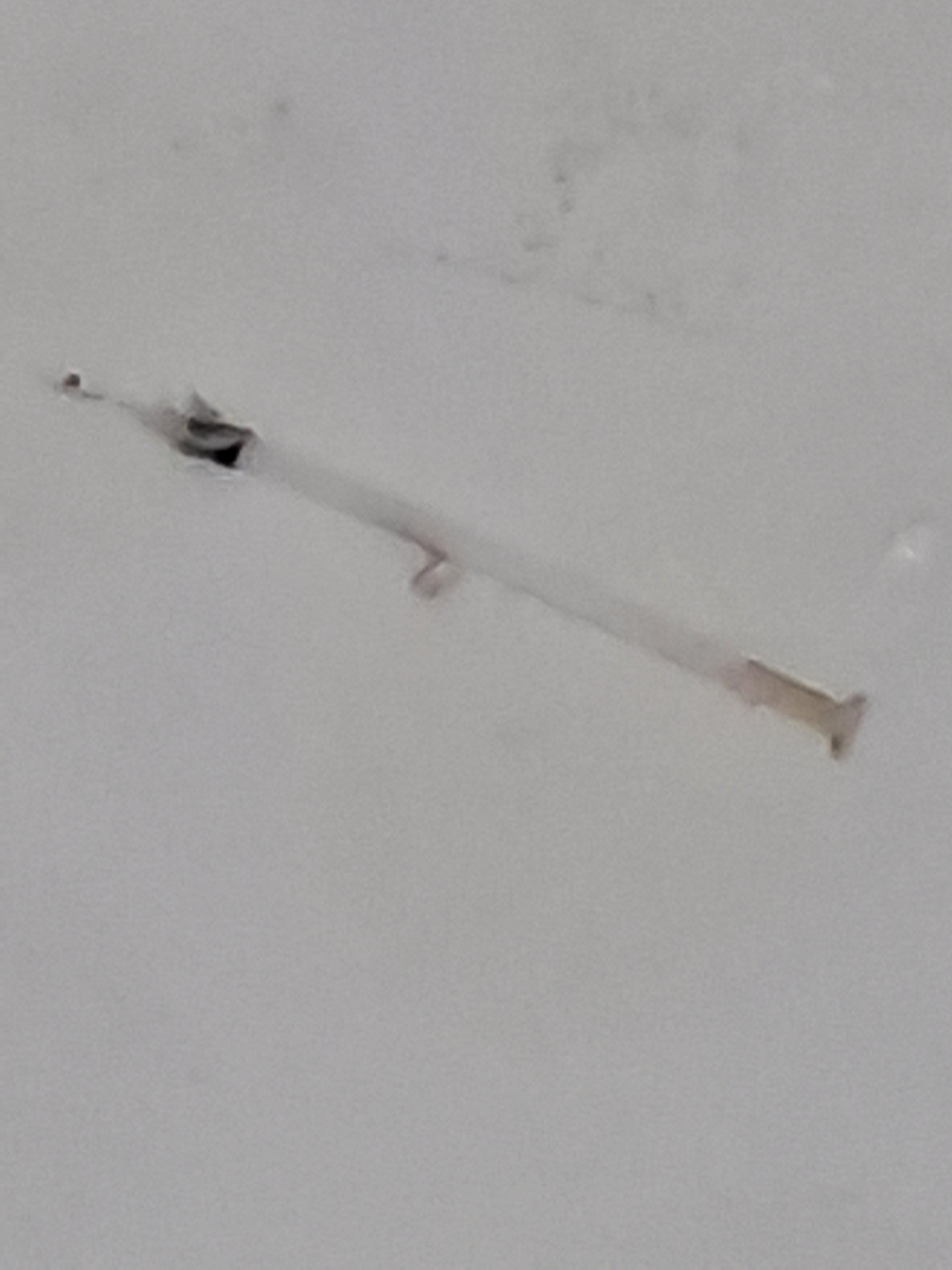 Dirty syringe close-up