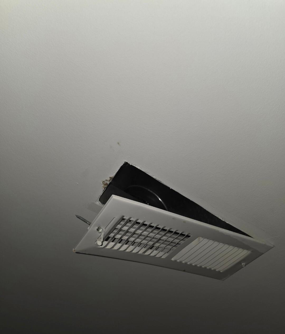 The vents were falling out