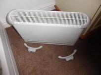 Heater feet kept falling off