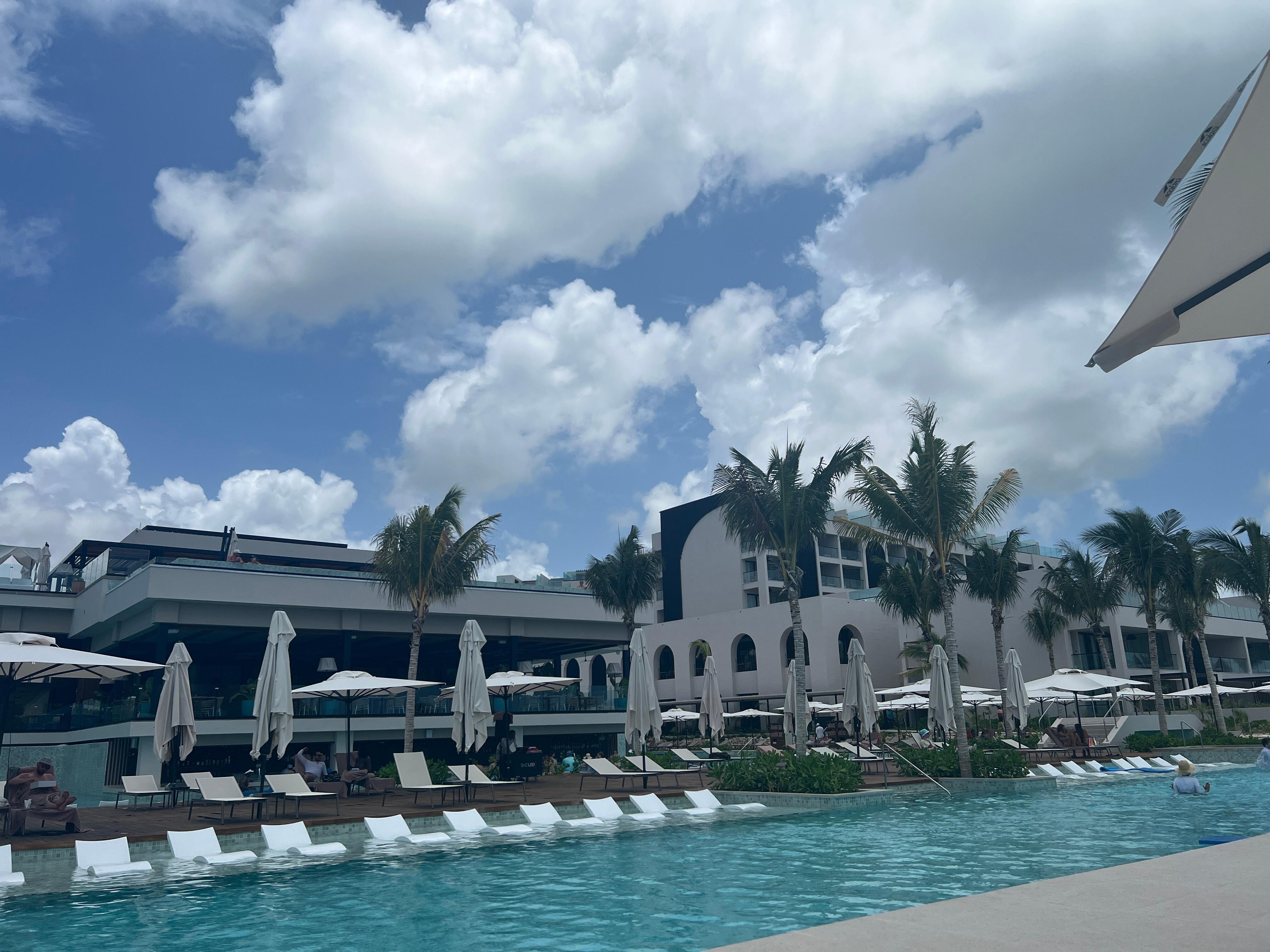 Main swimming pool area