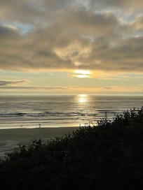 Beach access just down the road.