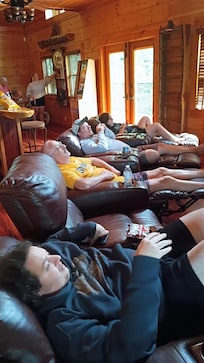 Watching Steeler game