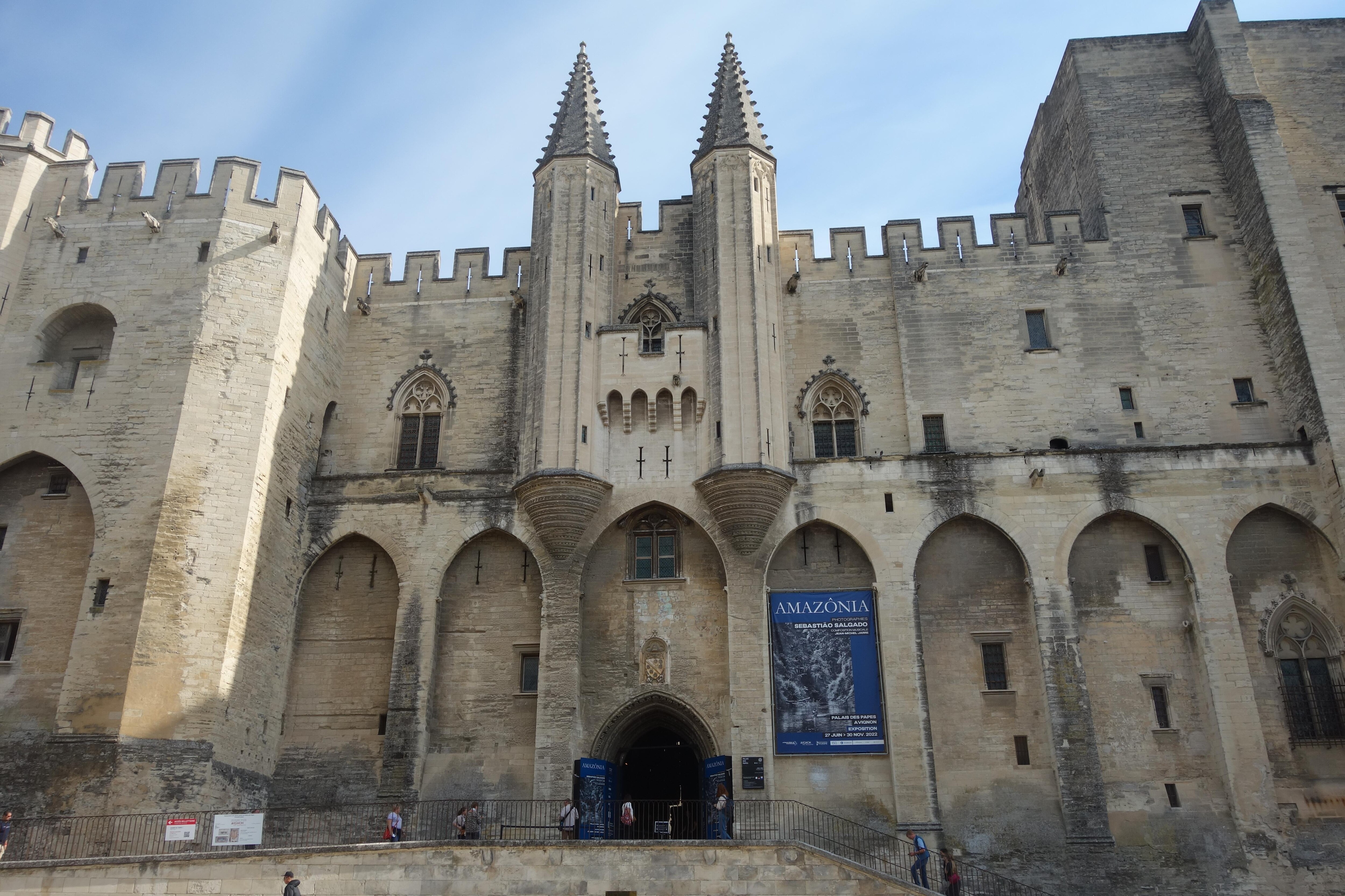 Papstpalast in Avignon