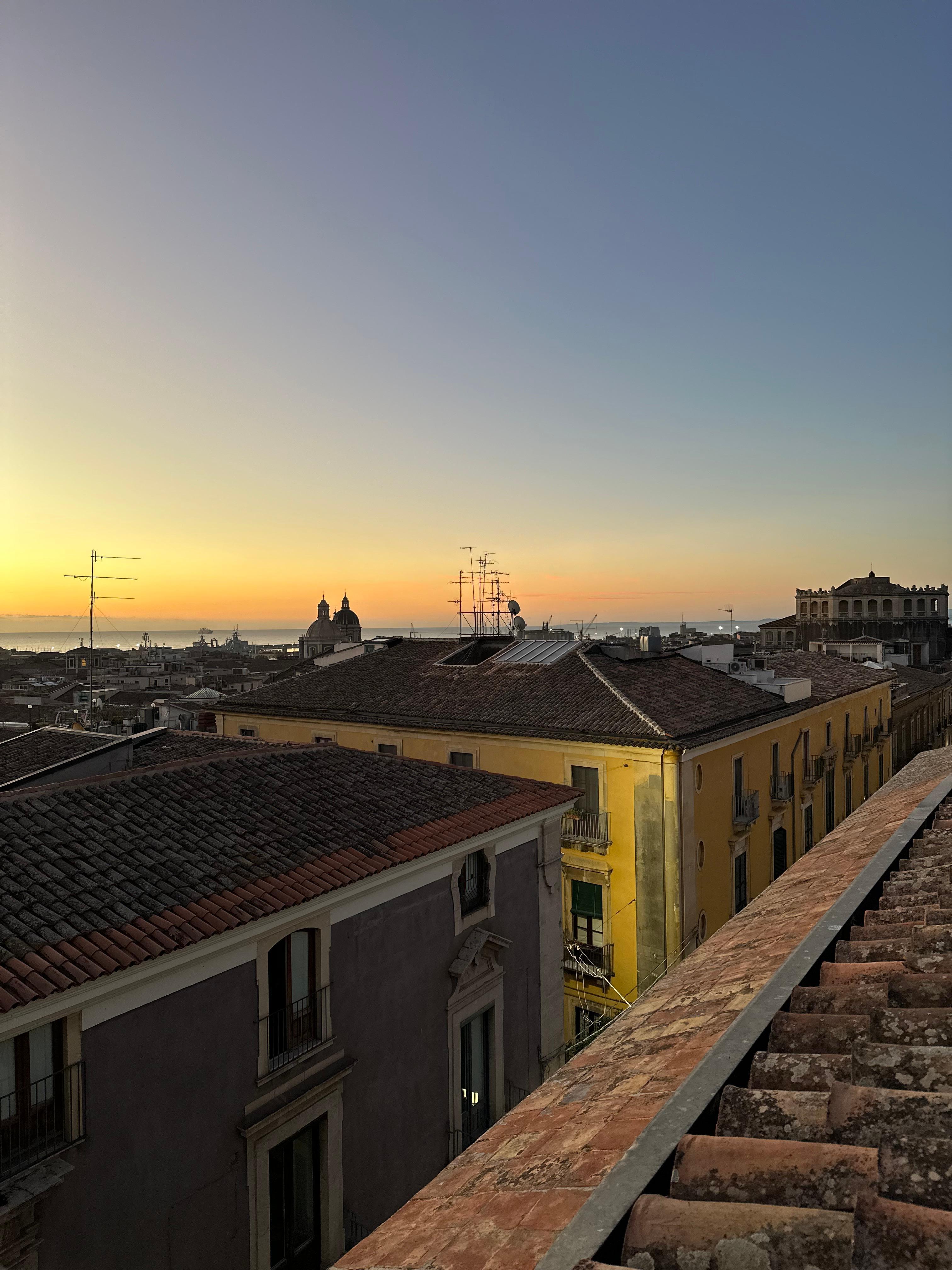 Blick auf die Stadt 