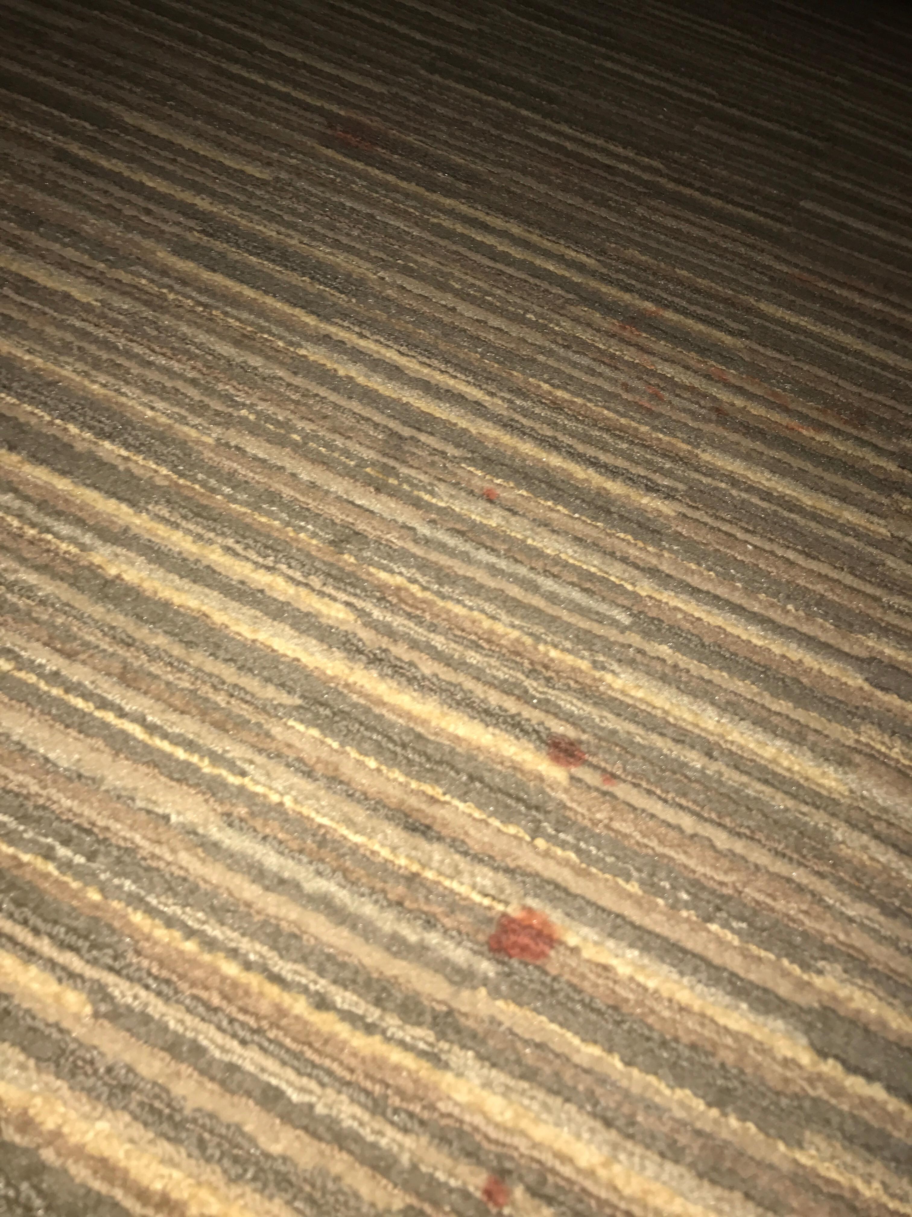 Blood or juice stain