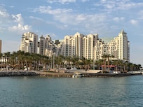 General view from the beach